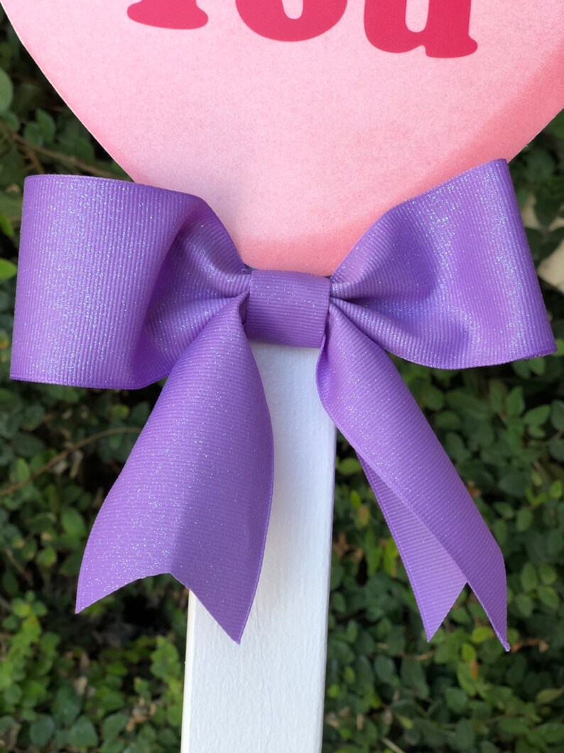 Valentine's Day Conversation Candy Heart Yard Decor image 7