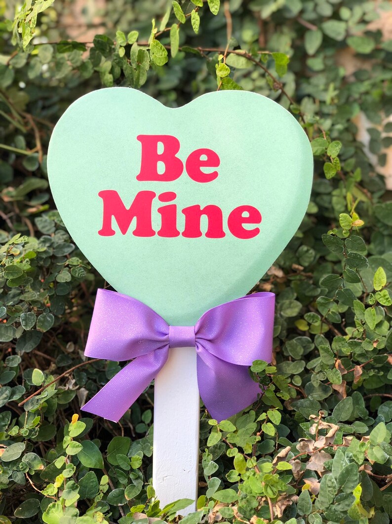 Valentine's Day Conversation Candy Heart Yard Decor image 6