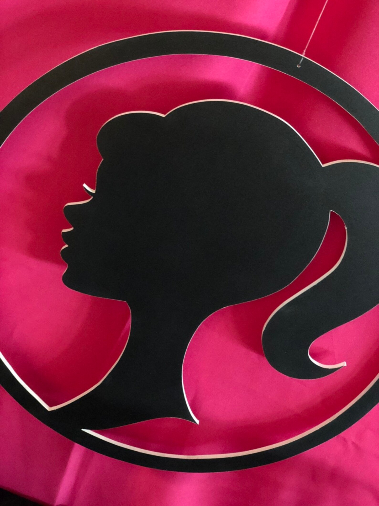 Barbie Silhouette Cut Out Party Back Drop Decorations - Etsy