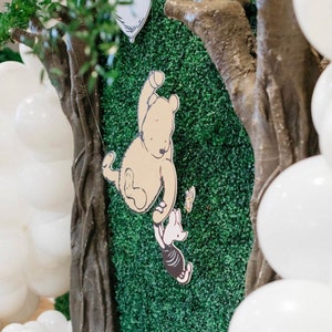Large 29 inch long Winnie the Pooh party prop cut out decoration for party backdrop, prop, or wall decoration