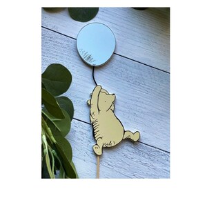 Vintage Pooh Bear inspired cake topper!
