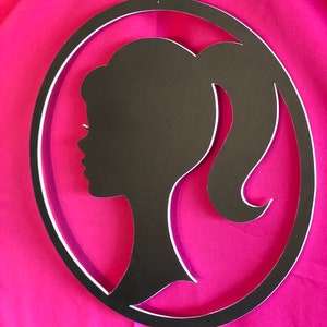 Barbie Silhouette Cut Out Party Back Drop Decorations - Etsy