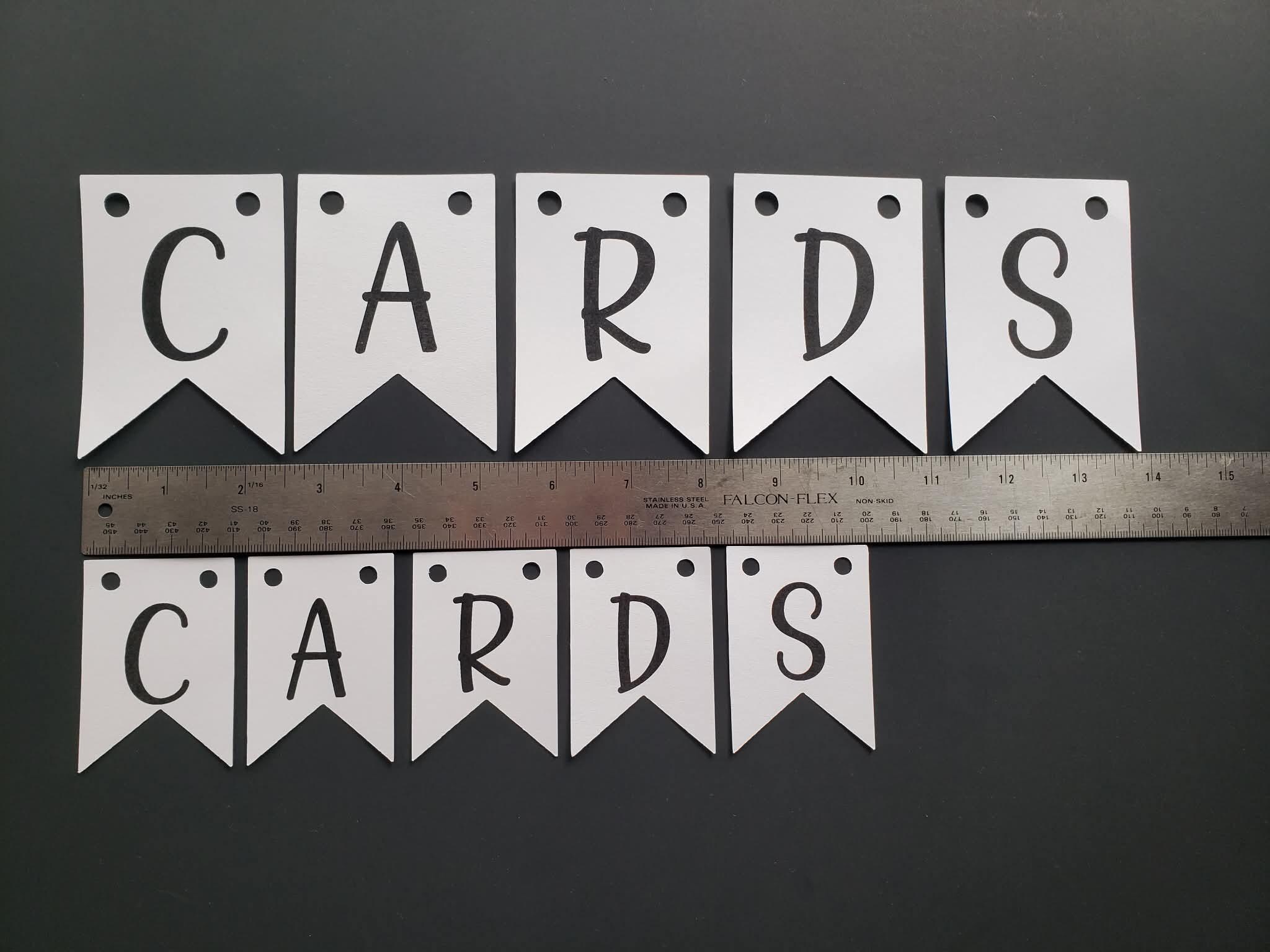 Cards Banner for Gift Basket, Party Decor - Etsy