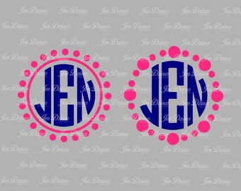 Download Tractor Monogram instant download cut file for cutting | Etsy