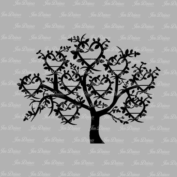 Free Free 310 Family Tree With Names Svg SVG PNG EPS DXF File