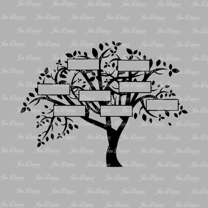 Free Free 293 Family Tree Svg With Names SVG PNG EPS DXF File