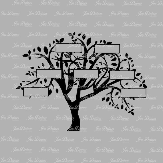 Free Free 310 Family Tree With Names Svg SVG PNG EPS DXF File