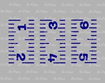 Growth chart SVG DXF EPS cutting file