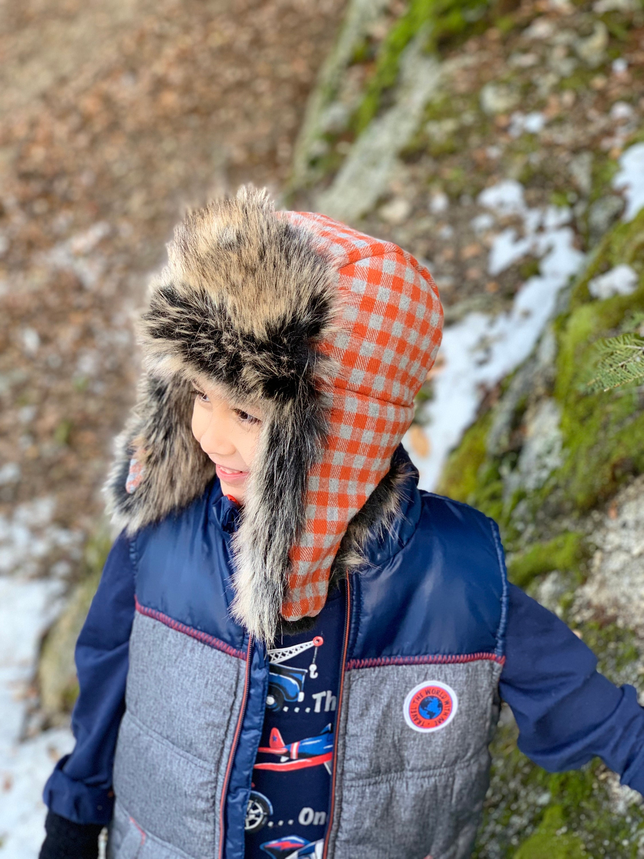 Boys cheap trapper hat