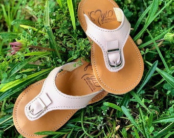 Leather Sandra Flip-Flop Sandal-