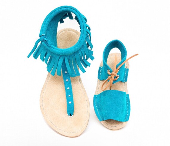 【MODERNIF】Fringe sandals New Womens Fringe Ankle Cuff Tassel Lace Up Gladiator Boho