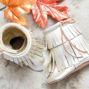 Fringe Toddler Boots Etsy