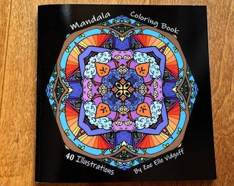 Mandala coloring book