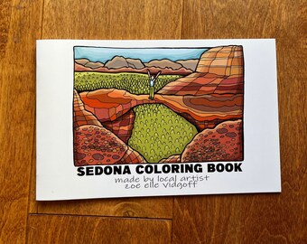 Sedona Coloring Book - Etsy