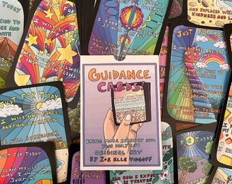 Affirmation Cards | Guidance Cards | Just For Today Deck | Oracle Deck  | Handmade Guidance Deck