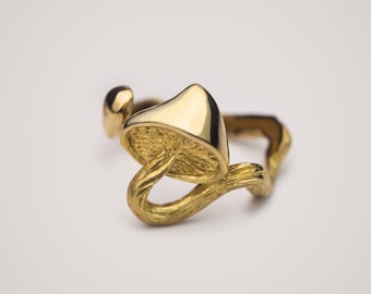 The Golden Teacher - Magic Mushroom Ring