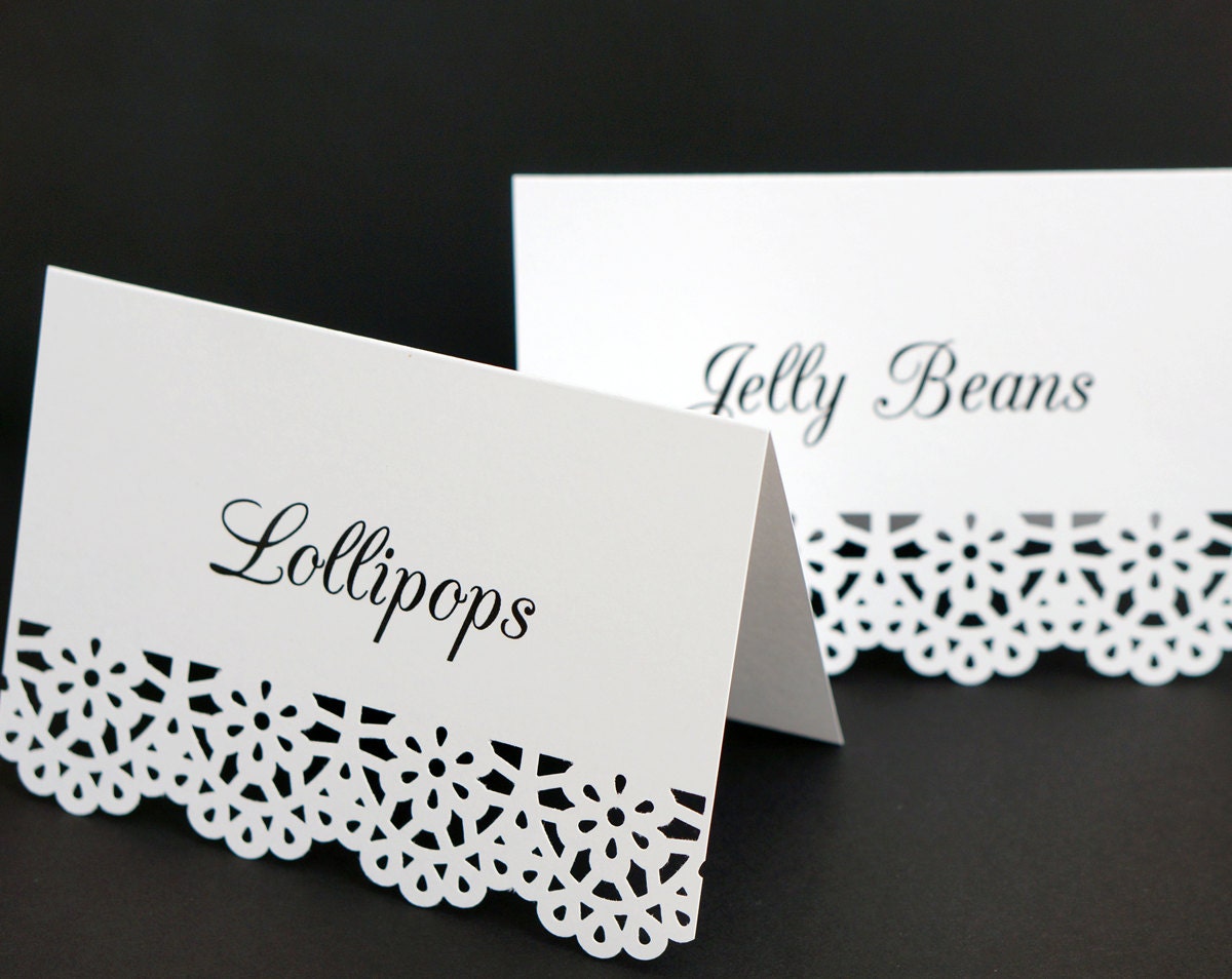 Food Labels Food Place Cards White Catering Food Signs Etsy