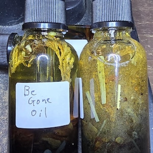 be gone spell oil