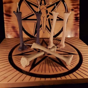 Bone candle