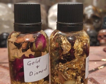 Gold and diamond annointing oil