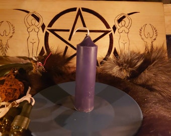 Hex breaking ritual candle