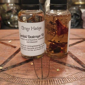 Genital destroyer oil
