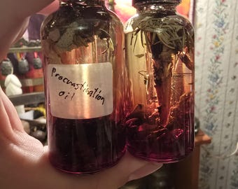 procrastination spell oil