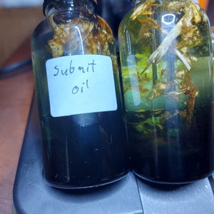 Submit spell oil