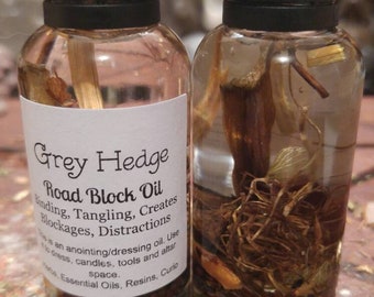 Olio per ungere i blocchi stradali