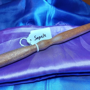 Traditional length sapele wand
