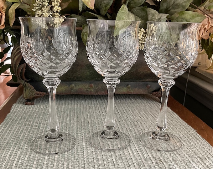 Mikasa Coventry Crystal Champagne Toasting Flutes Set of 4 Etsy