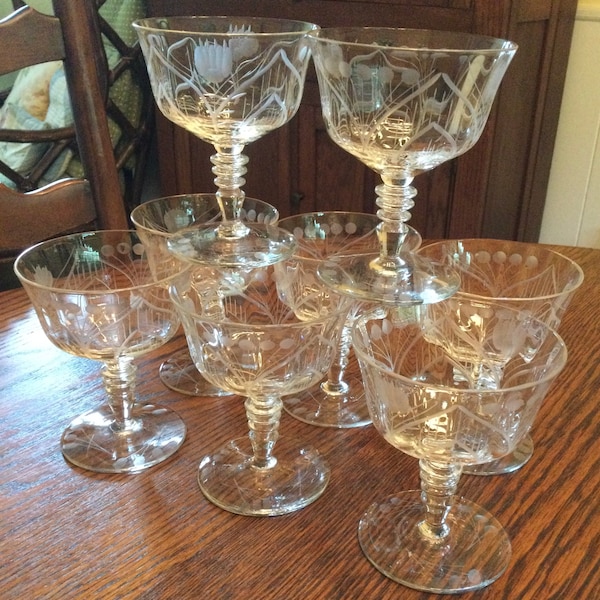 Cut Glass Dishes Etsy