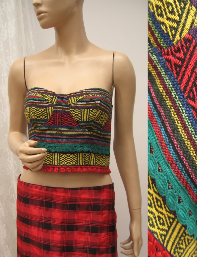 Upcycled boho top hippie corset gypsy style bohemian | Etsy