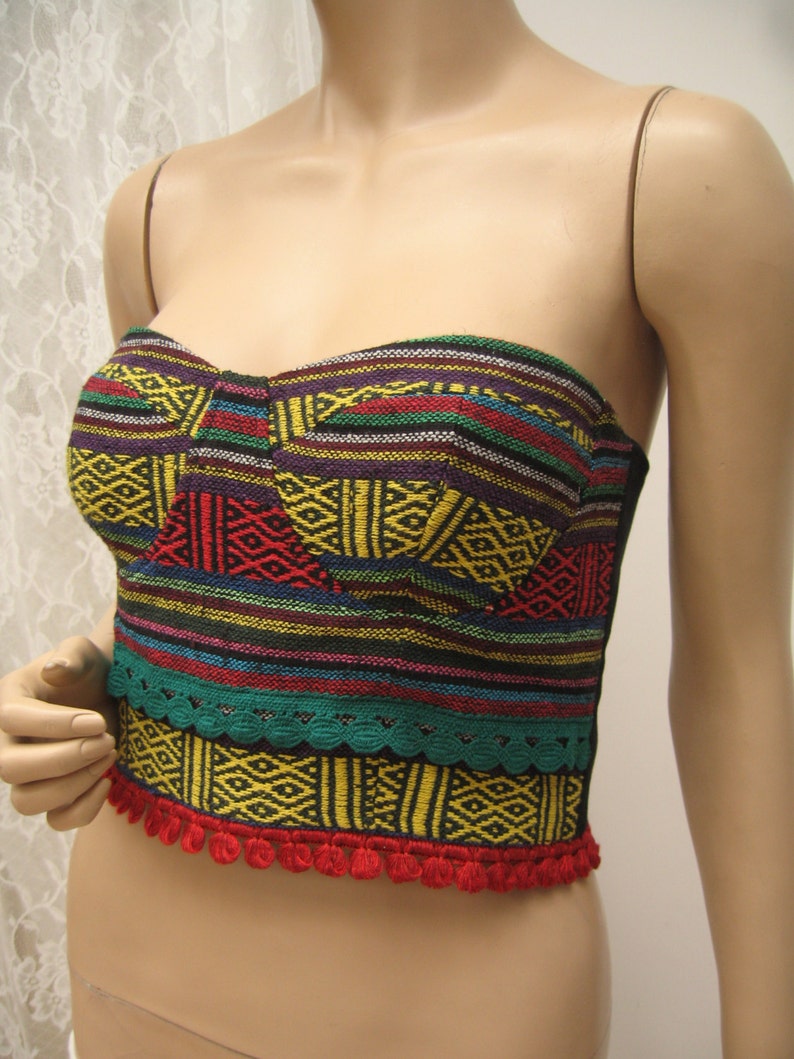 boho corset top