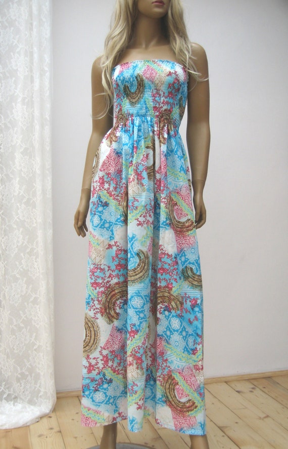 bohemian tube dress