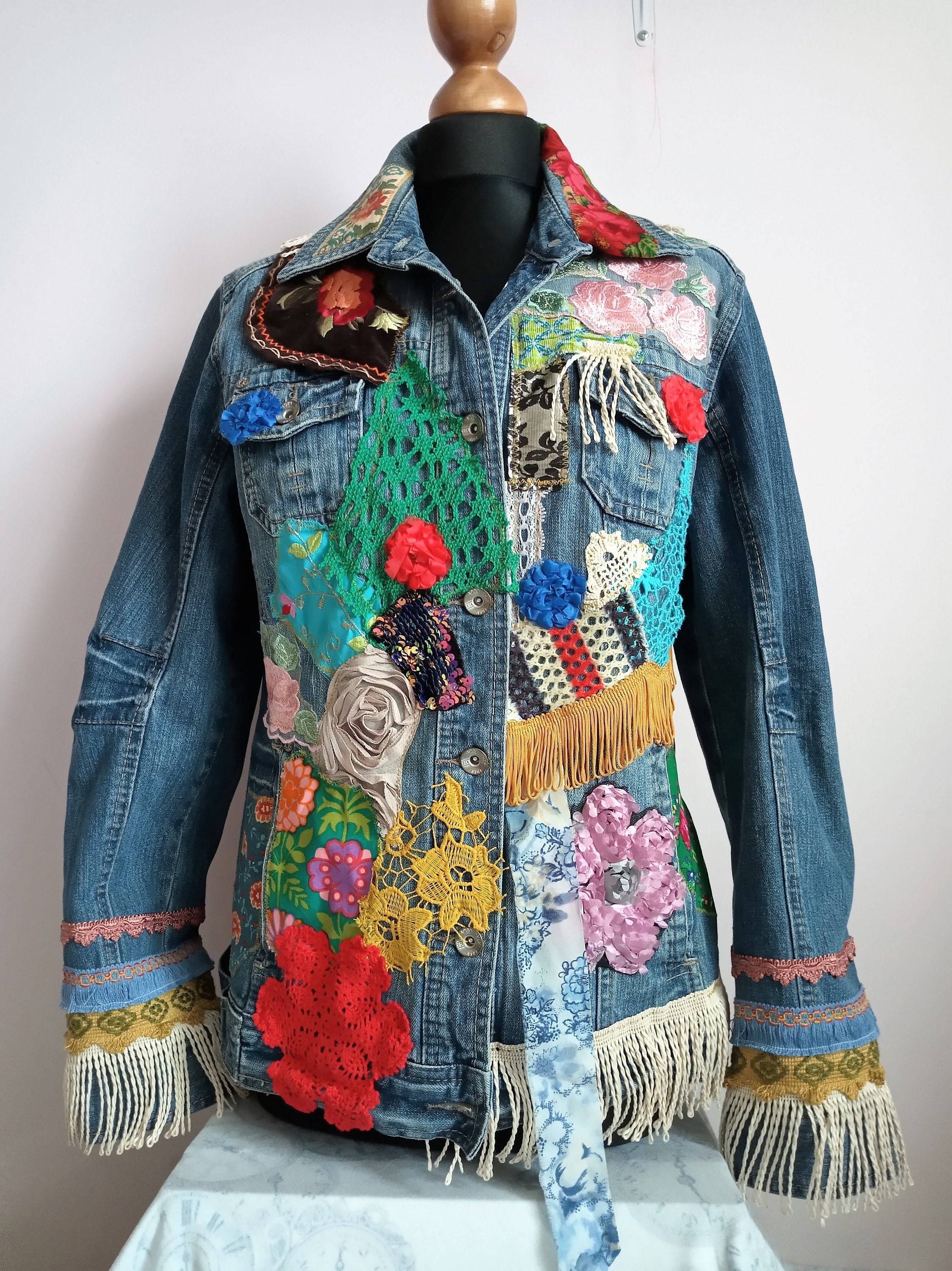 Keep It Gypsy Jacket With Upcycled Patch