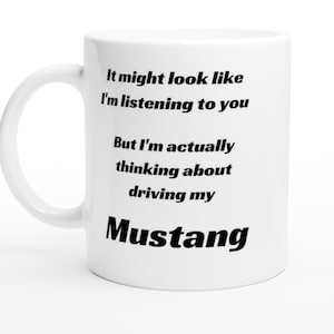 Mustang coffee mug