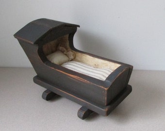 little colorado wooden doll cradle