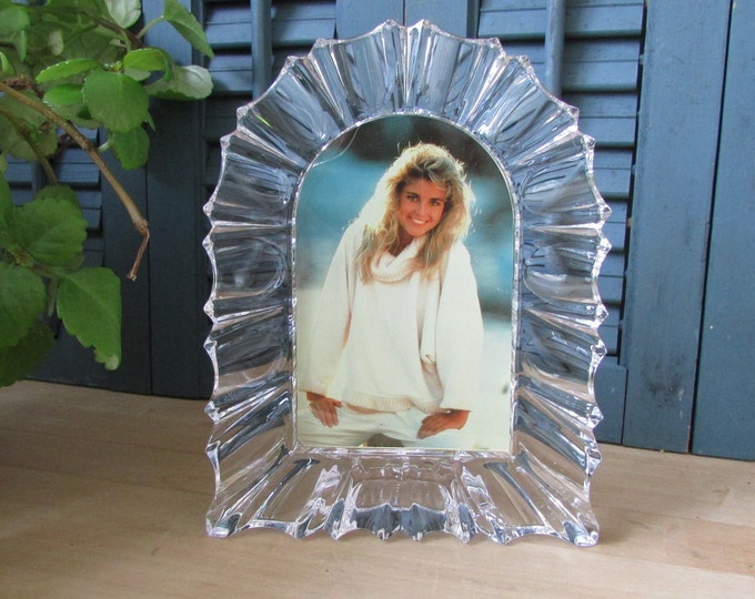 Glass Picture Frames Tabletop Photo Frames Clear Frames Modern Etsy