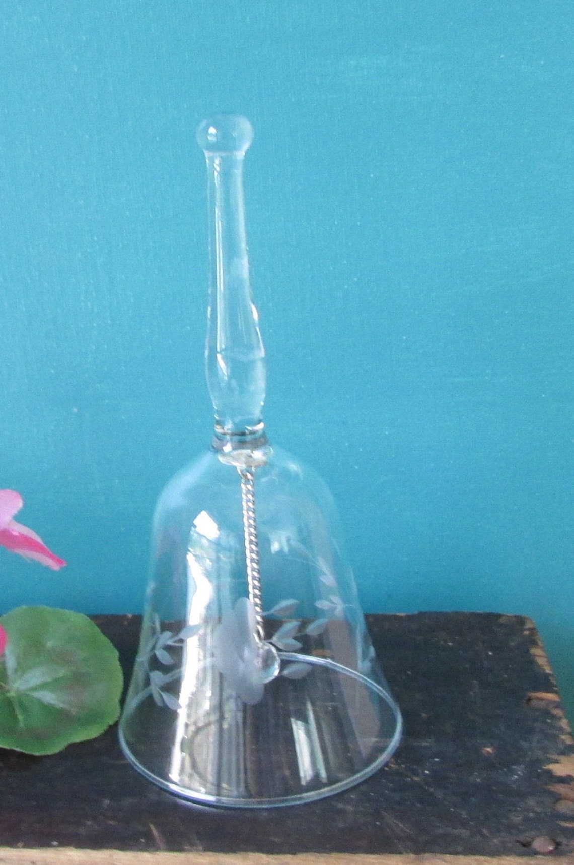 Princess House Bells Crystal Bells Heritage Bells Fancy Etched Etsy