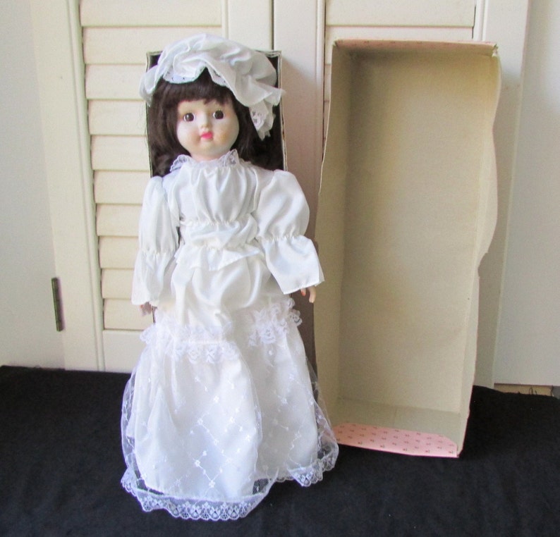 vintage wind up doll