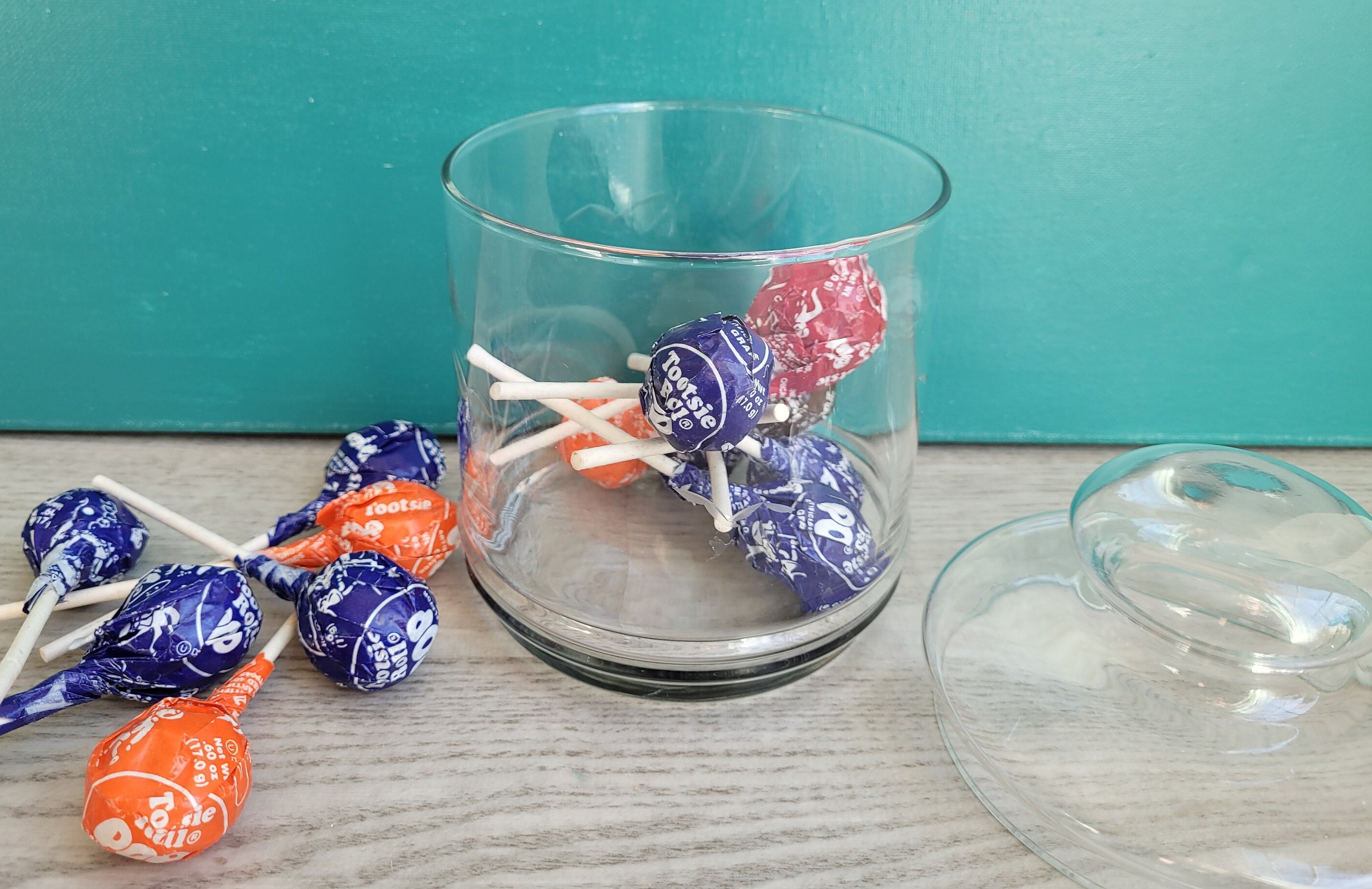 Aazon.co: Tradder 24 Pack Plastic Candy Jars With Lids 19 Oz Clear