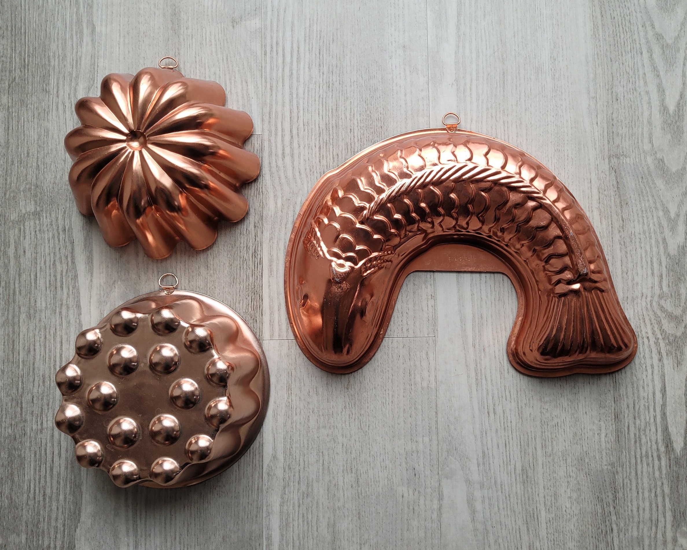 MIYABI RITH copper MOLDS限定 Copper Baking Molds Tin Baking Forms Kitchen Decor Dessert Forms