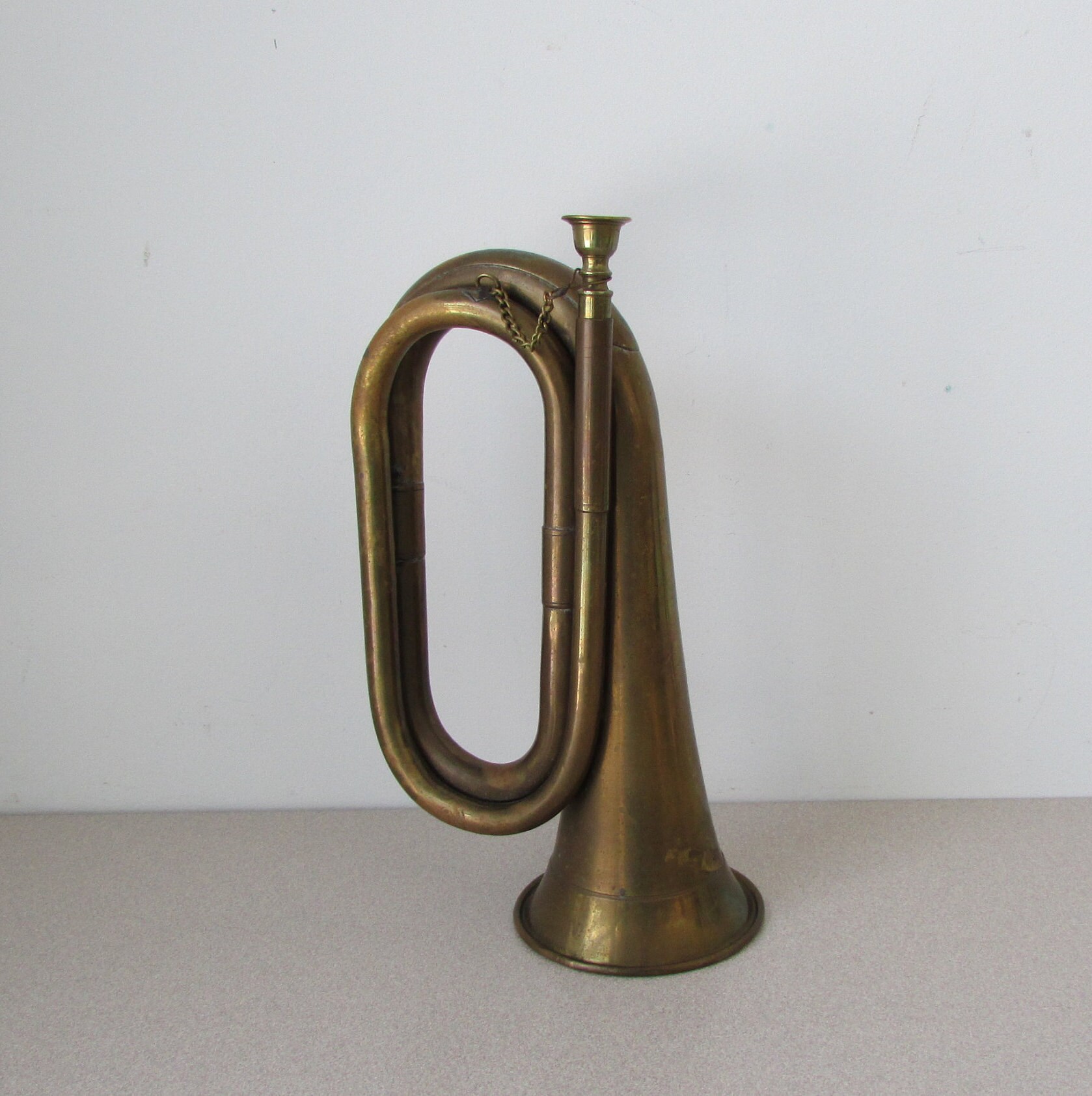 Brass Bugle Vintage bugles Army Horns Military bugles Brass Etsy