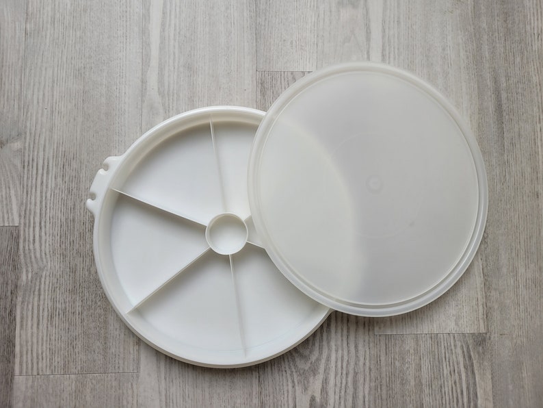 Tupperware Lazy Susan Party Server Vintage Tupperware Etsy