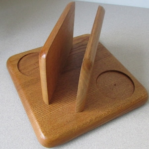 Napkin Holders Wood napkin salt and pepper holders Goodwood napkin holders kitchen decor kitchen decor vintage wood tabletop napkin holders