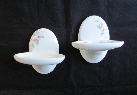 Vintage Jadeite Wall Mount Soap Holder Vintage FixtureSalvage Bathroom Kitchen Soap Dish