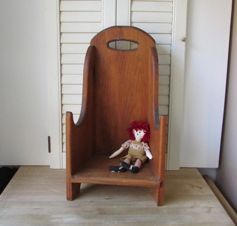Doll Chairs Large Wood Chairs for Doll Displays Furniture for Etsy