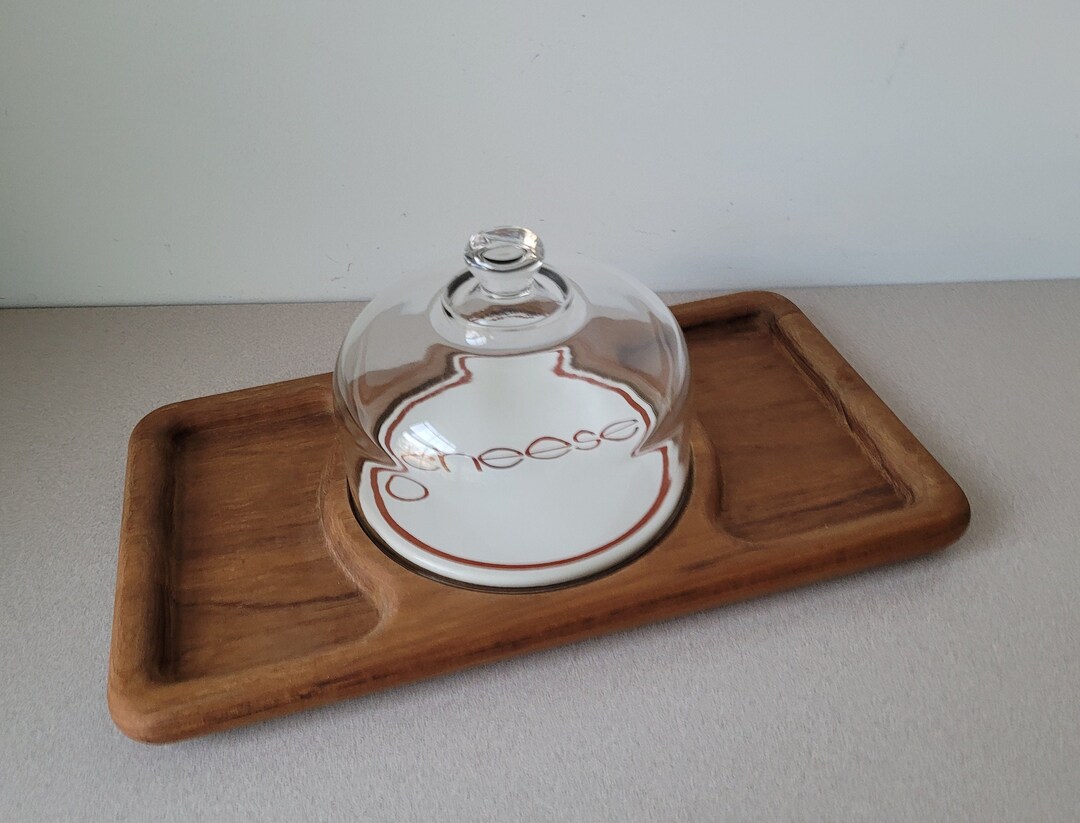 Cheese Board With Glass Dome Lid Good Wood Cheese Board Dome Lids With
