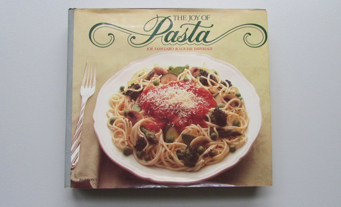 The Joy of Pasta cookbooks Vintage Cookbooks Recipe books Joe Etsy